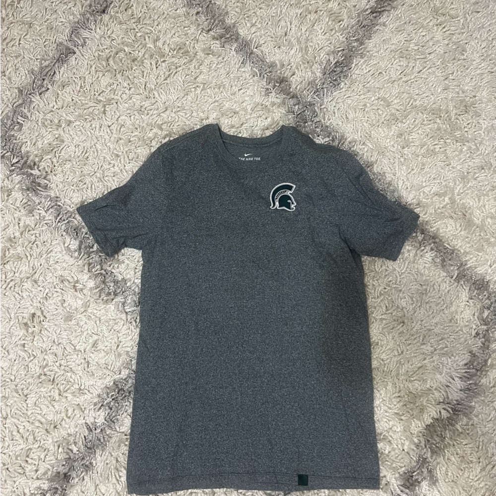 Grey nike womens Michigan State shirt